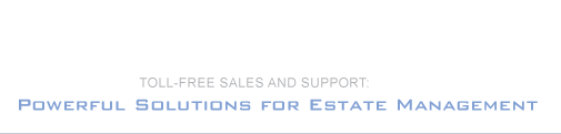 Toll-Free Sales and Support: 888-GEMS706 (436-7706) - Powerful Solutions for Estate Management